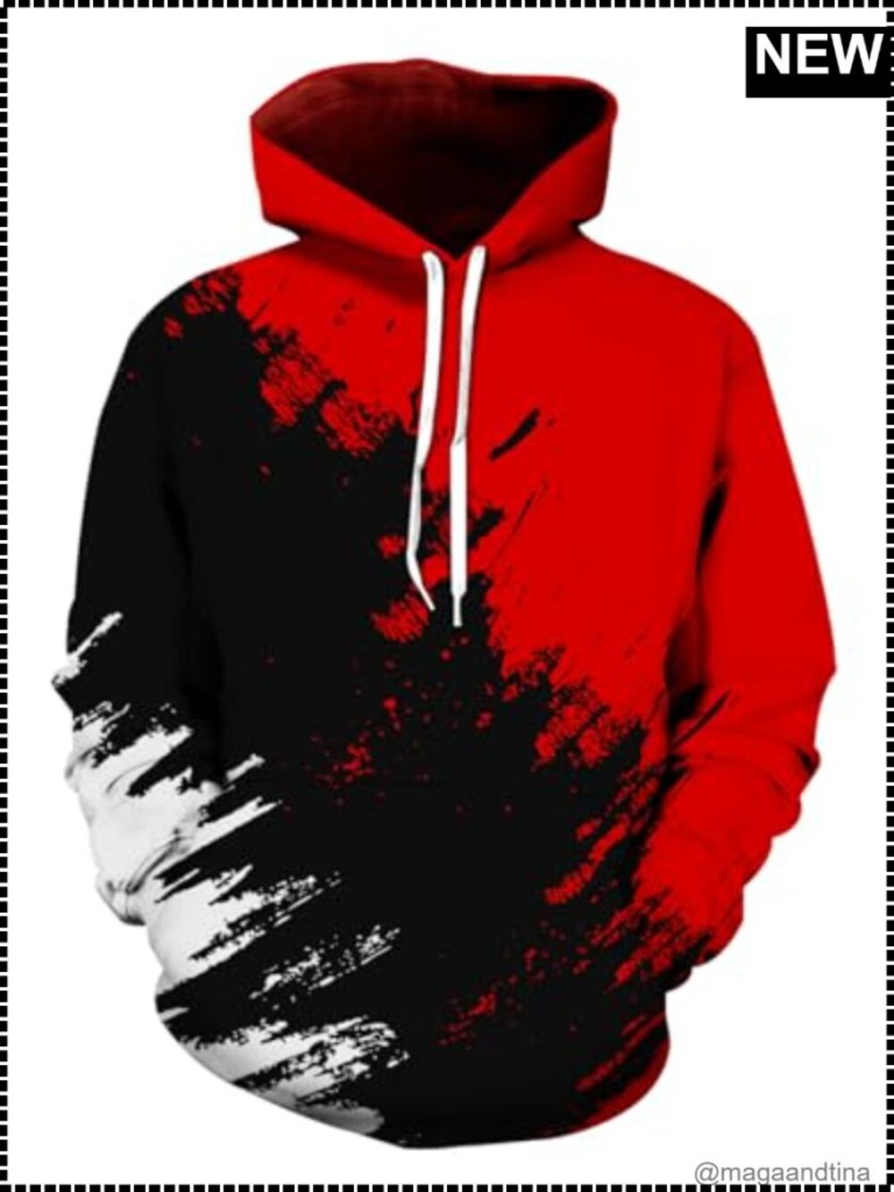 Unisex Graphic Hoodie Funny Novelty Pullover Sweatshirt Xmas Gift Anime
